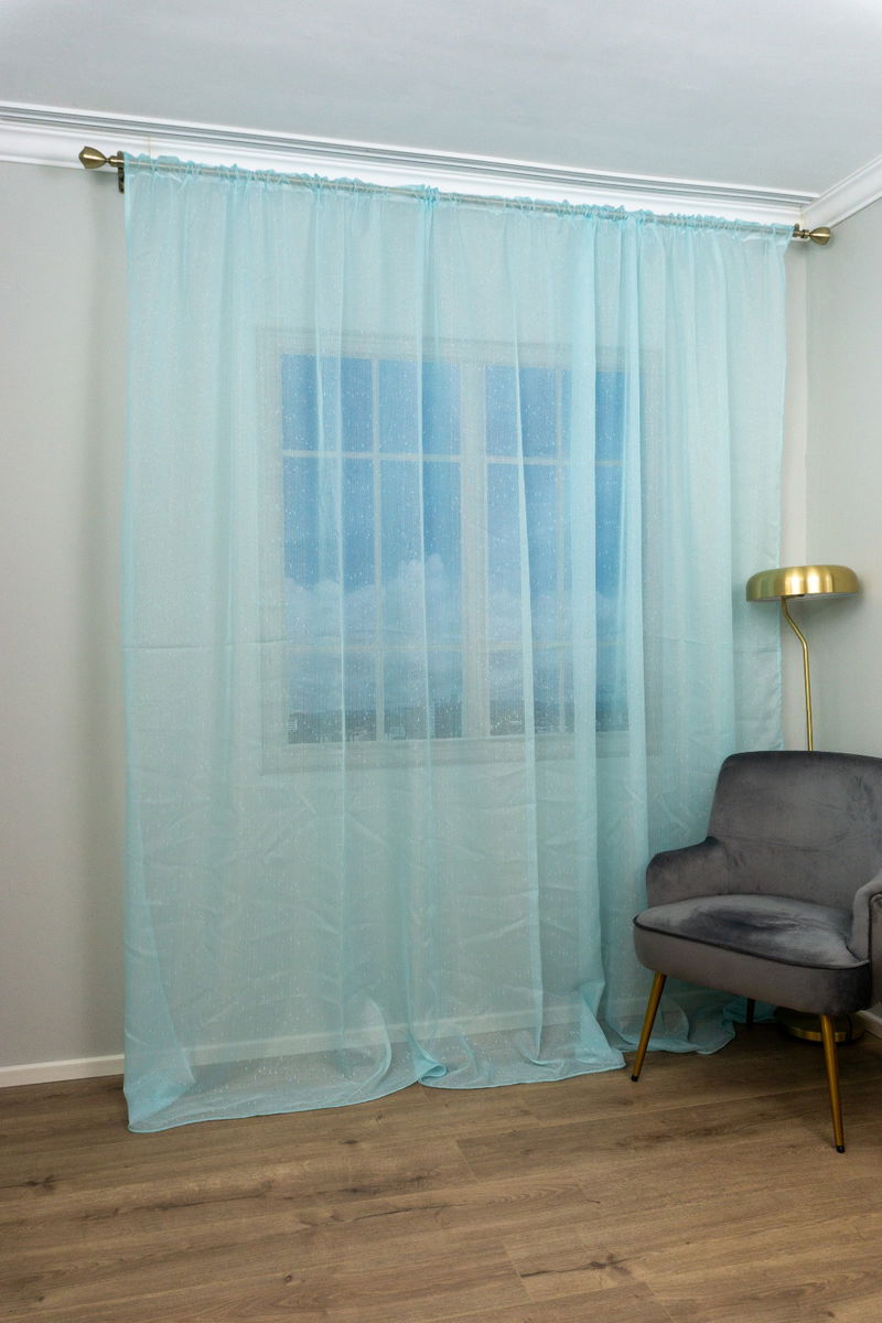 Perdea Blue Deschis din Voal 300X245cm cu Rejansa – PERD038_300X245_ATL Perdea Blue Deschis din Voal 300X245cm cu Rejansa – PERD038_300X245_ATL